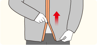 Comparison of loft (thickness) of down with the same weight